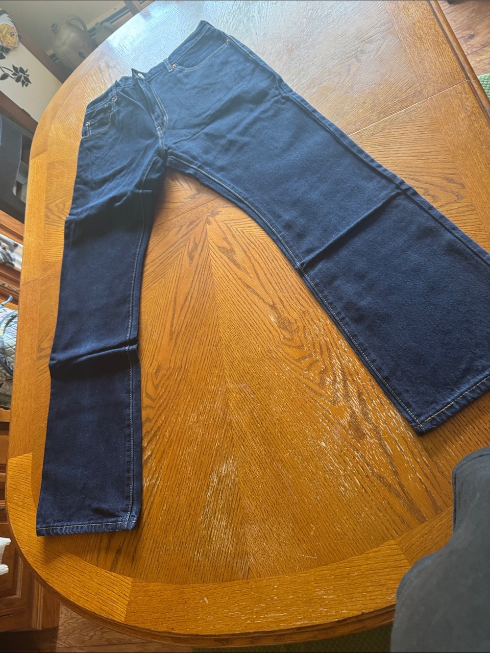 Levi's Men's Navy Straight Jeans